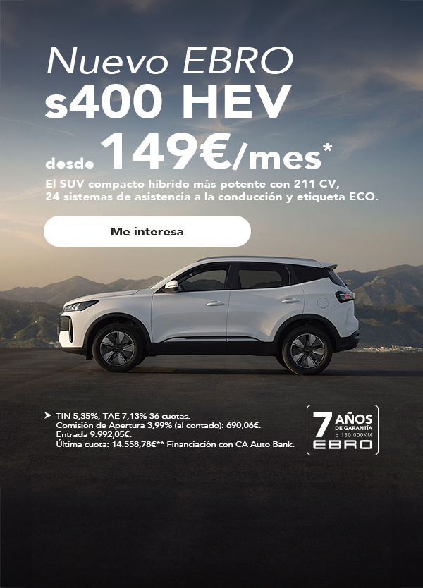 Nuevo EBRO s400 HEV