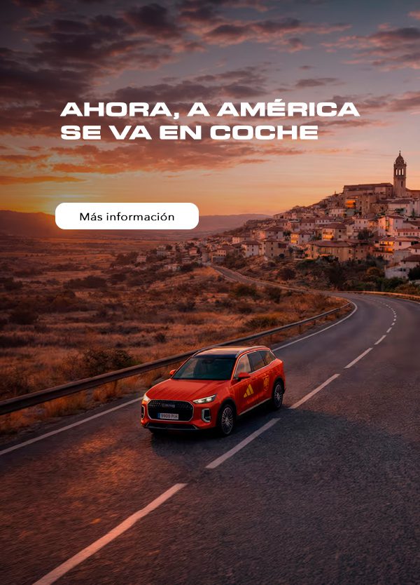AHORA, A AMÉRICA SE VA EN COCHE