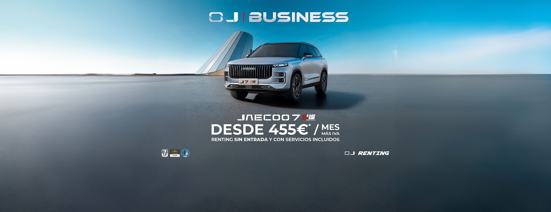 Renting JAECOO 7 SHS