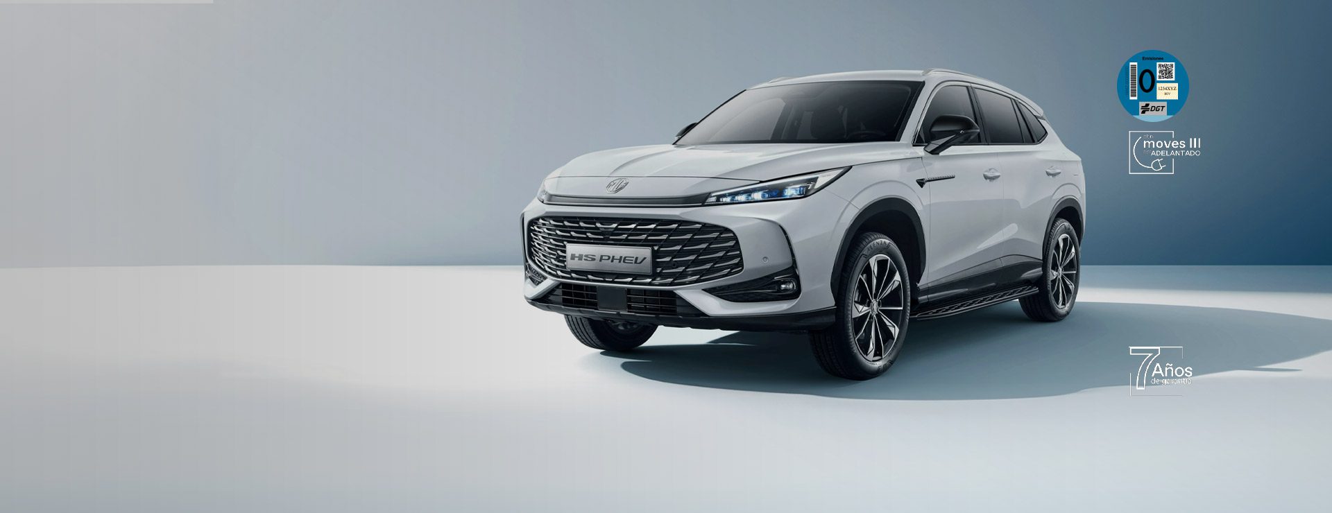 MG HS Híbrido Etiqueta 0
