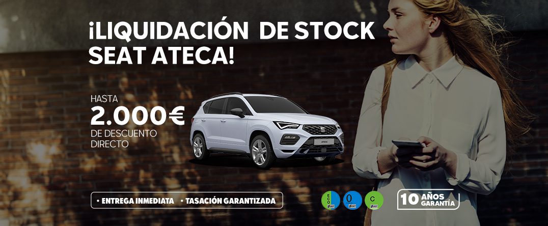 ¡LIQUIDACIÓN DE STOCK SEAT ATECA!